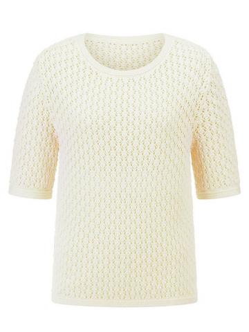 Пуловер с круглым вырезом