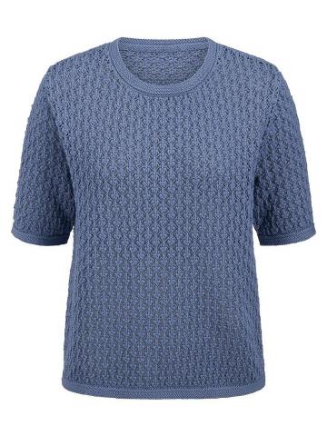 Пуловер с круглым вырезом