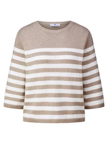 Пуловер с круглым вырезом