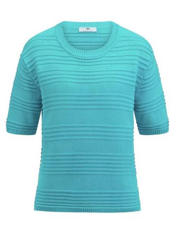 Пуловер с круглым вырезом