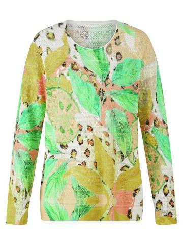 Пуловер с круглым вырезом