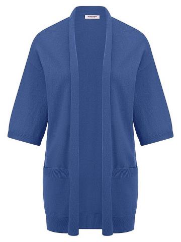 Длинная вязаная кофта