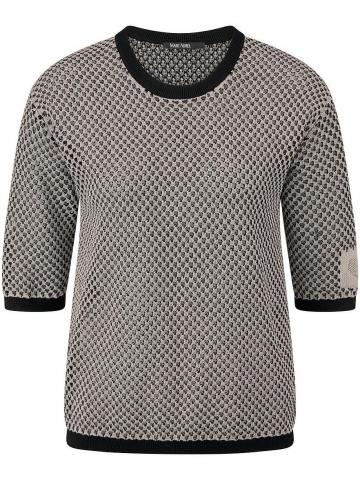 Пуловер с круглым вырезом