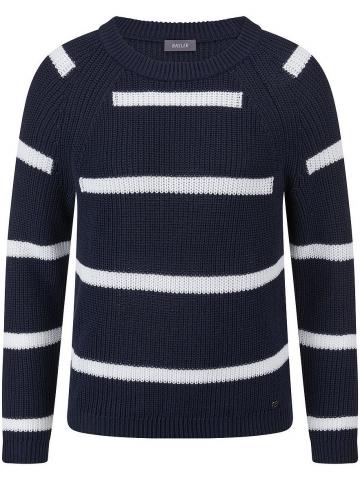 Пуловер с круглым вырезом