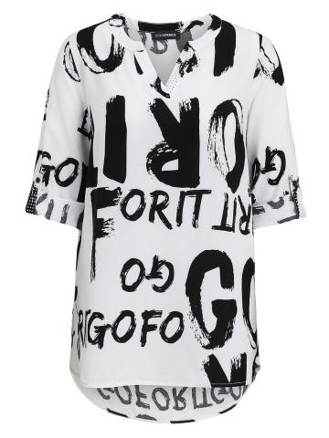 Длинная блузка