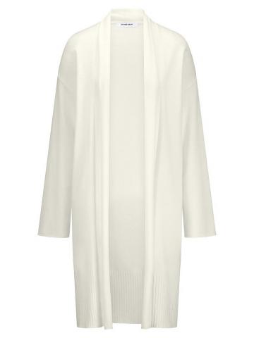 Длинная вязаная кофта