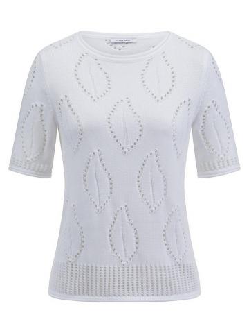 Пуловер с круглым вырезом