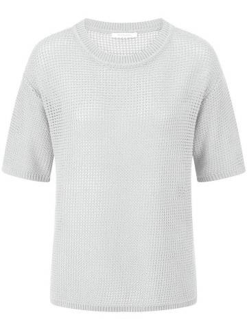 Пуловер с круглым вырезом