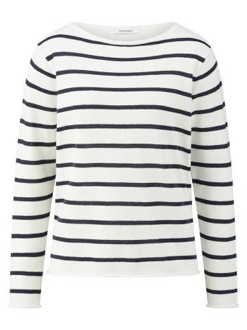 Пуловер с круглым вырезом