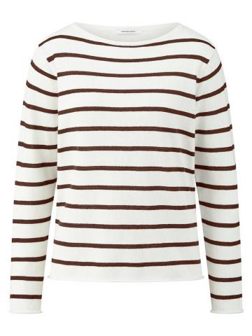 Пуловер с круглым вырезом