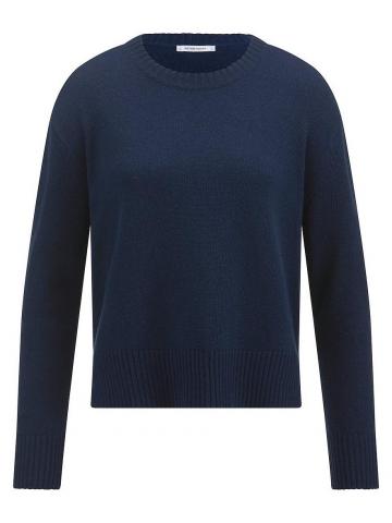 Пуловер с круглым вырезом