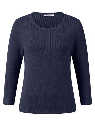 Пуловер с круглым вырезом