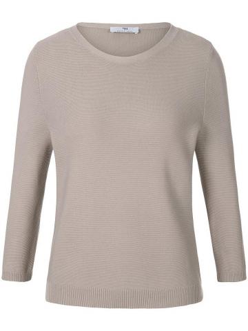 Пуловер с круглым вырезом