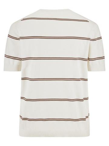 Пуловер с круглым вырезом