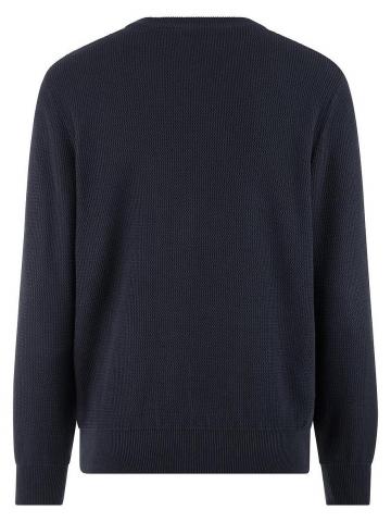 Пуловер с круглым вырезом