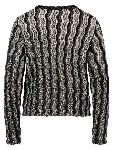 Пуловер с круглым вырезом