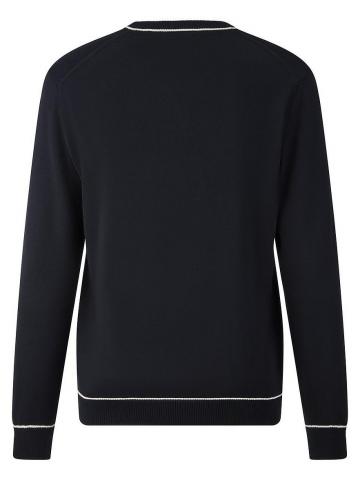 Пуловер с круглым вырезом