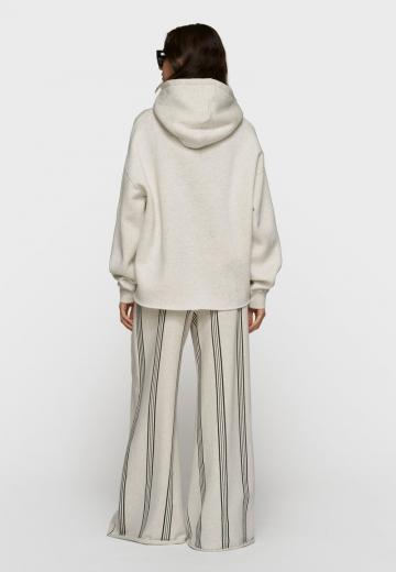 Пуловер с капюшоном