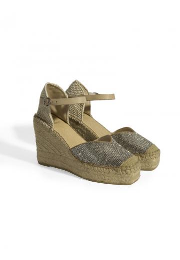 Туфли на танкетке