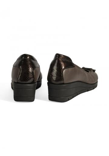 Туфли на танкетке