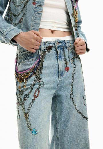 Свободные джинсы