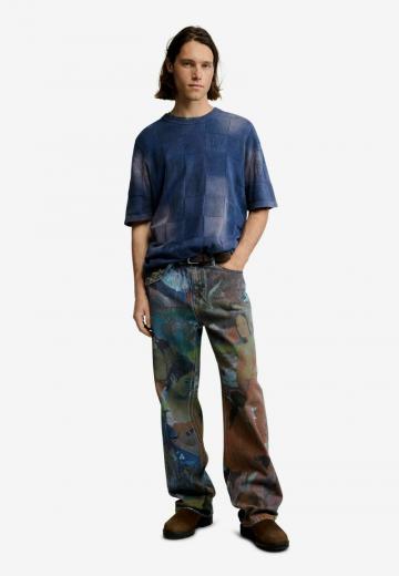 Прямые джинсы