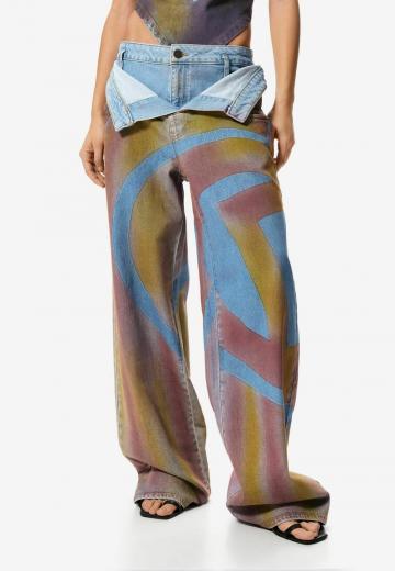 Свободные джинсы