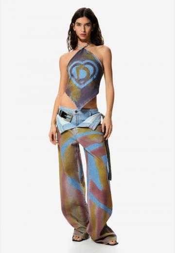 Свободные джинсы