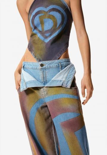 Свободные джинсы