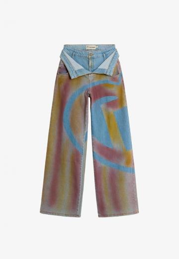 Свободные джинсы