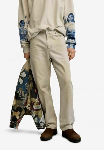 Прямые джинсы