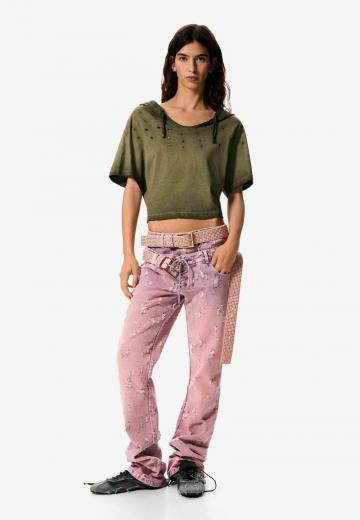 Прямые джинсы