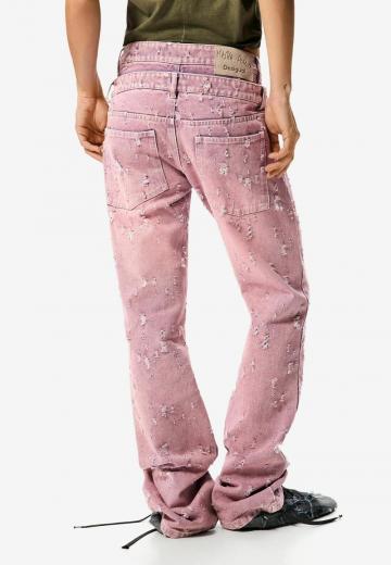 Прямые джинсы