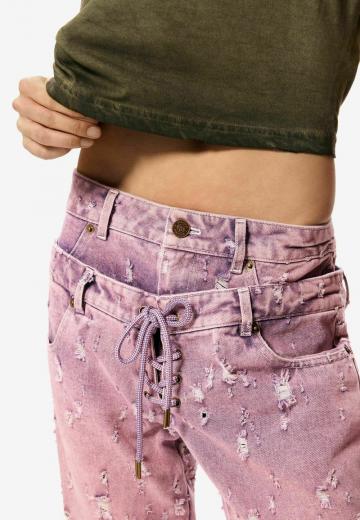 Прямые джинсы