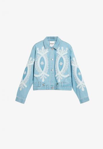 Джинсовая жилетка