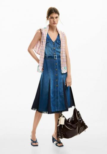 Джинсовое платье