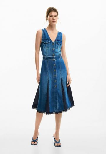Джинсовое платье