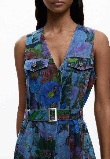 Джинсовое платье