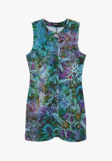 Джинсовое платье