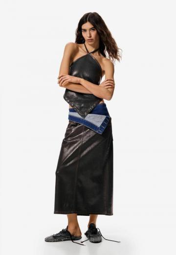 Джинсовая юбка