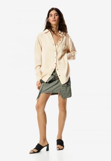 Длинная блузка