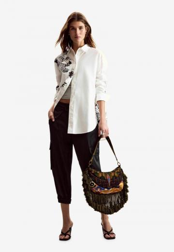 Длинная блузка