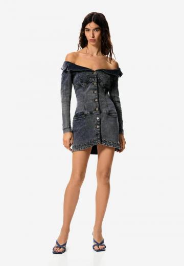 Джинсовый комбинезон