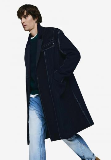 Шерстяное пальто