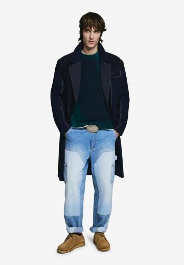 Шерстяное пальто