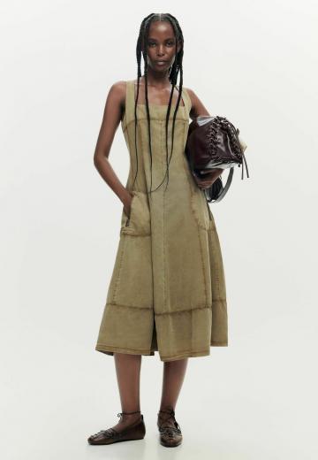 Джинсовое платье