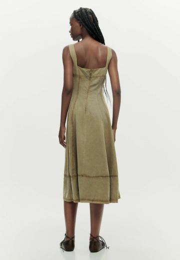 Джинсовое платье