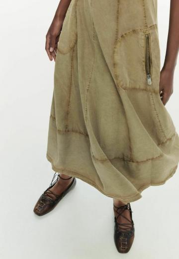 Джинсовое платье