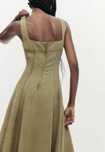 Джинсовое платье