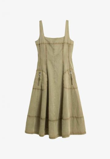 Джинсовое платье